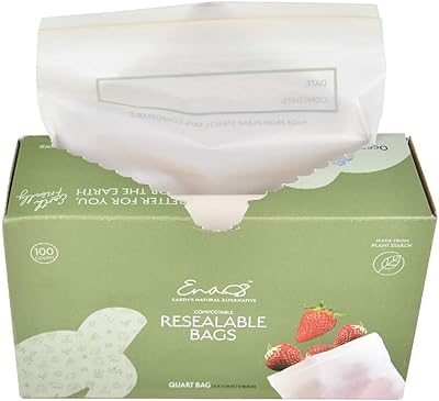Sacs de conservation des aliments 100 % biodégradables [100 pièces] sacs de congélation écologiques, sacs refermables, robustes, biodégradables, réutilisables, blanc cassé par earthnatural. La boutique en ligne DIAYTAR COTE D'IVOIRE se démarque par la variété de ses produits et son engagement à fournir les meilleurs prix du marché. Avec une livraison rapide et des moyens de paiement sécurisés, DIAYTAR COTE D'IVOIRE est devenue la référence pour les achats en ligne en Côte d'Ivoire. Chaque jour, de nouveaux produits sont ajoutés pour satisfaire les besoins des clients.