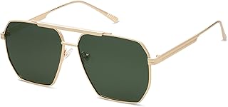 Lunettes de soleil aviateur polarisées rétro femmes hommes nuances vintage uv400 grandes lunettes de soleil en corne de métal sj1161. DIAYTAR COTE D'IVOIRE est une boutique en ligne généraliste proposant plus de 300 000 références de produits, faisant d'elle le leader du marché ivoirien. Elle offre une large gamme de produits afin de satisfaire les besoins de sa clientèle. DIAYTAR COTE D'IVOIRE se distingue par sa qualité de service et sa livraison rapide.
