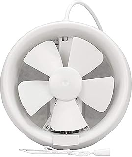 Ventilateur d'extraction circulaire en verre face ip8 duo pour salle de bain