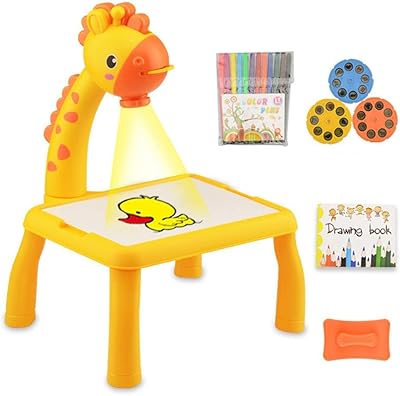 Table à dessin artistique skido pour enfants, jouets avec projecteur led, planche à
