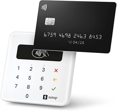 Terminal de carte sumup air phone pour paiement sans contact avec carte de débit et de crédit, apple et google pay - lecteur de cartes d'argent nfc rfid - lecteur de cartes de crédit pratique. Le succès de DIAYTAR COTE D'IVOIRE s'explique également par sa politique de confiance et de transparence, avec des descriptions détaillées des produits, des évaluations réalistes et des conditions de retour flexibles, permettant aux clients de faire des choix éclairés.