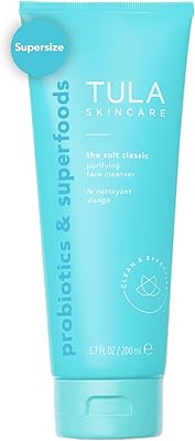Tula skin care the cult classic purifying facial cleanser | nettoyant pour le visage doux et efficace, démaquillant, nourrissant et hydratant | 200 ml (nouvel emballage). DIAYTAR COTE D'IVOIRE est une boutique en ligne généraliste qui propose plus de 300 000 références de produits. Elle est considérée comme l'une des boutiques en ligne les plus populaires de Côte d'Ivoire. Elle offre une grande variété de produits à des prix compétitifs.