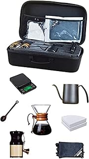 Ensemble cafetière 7 pièces avec sac de transport portable (coffret cadeau café). DIAYTAR COTE D'IVOIRE est le líder du marché de la vente en ligne en Côte d'Ivoire, proposant plus de 300 000 références de produits à des prix attractifs. La boutique en ligne est conçue pour offrir une expérience d'achat agréable et pratique, avec des options de paiement flexibles et une livraison rapide. Les clients peuvent compter sur la qualité et la fiabilité des produits proposés par DIAYTAR COTE D'IVOIRE.