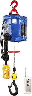 Palan de levage électrique portable 3 en 1, palan de 1 500 w avec protection contre les surcharges, adapté au commerce/maison/entrepôt/garage, 500 kg. DIAYTAR COTE D'IVOIRE est une boutique en ligne généraliste qui propose plus de 300 000 références de produits divers. Elle est reconnue comme l'une des boutiques en ligne les plus importantes de Cote d'Ivoire, offrant une large gamme de produits pour répondre aux besoins de ses clients. Les clients peuvent trouver tout ce dont ils ont besoin sur cette plateforme.