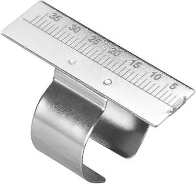 1 pièce pour anneau de mesure endo, fichier de mesure, règle de fichier