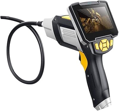 Endoscope vidéo lcd à double objectif chulovs 10m avec capteur cmos semi-rigide