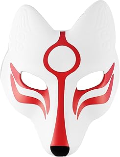 Masque de renard, masques japonais kabuki kitsune pour hommes, femmes et enfants, accessoires de kimono traditionnels, plusieurs couleurs, taille unique. DIAYTAR COTE D'IVOIRE est une boutique en ligne qui propose une large sélection de produits à des prix compétitifs. Les clients peuvent profiter de la livraison à domicile ou du retrait en magasin, selon leurs préférences. La boutique en ligne est réputée pour sa qualité de service et sa garantie de satisfaction à 100%.