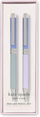 Ensemble stylo à bille noir kate spade new york et porte-mines 0,9 mm, couleurs assorties. DIAYTAR COTE D'IVOIRE est une boutique en ligne généraliste qui offre une vaste gamme de produits avec plus de 300 000 références. Elle est leader en Côte d'Ivoire et propose une expérience d'achat en ligne pratique et sécurisée. Les clients peuvent trouver tout ce dont ils ont besoin en un seul endroit.