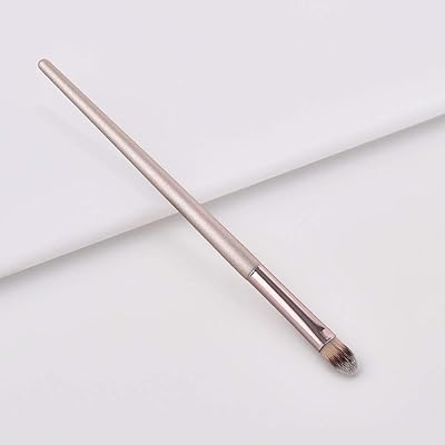 Ensemble de pinceaux de maquillage de luxe au champagne, pour fond de teint