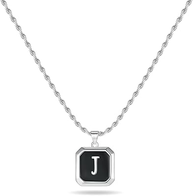 Collier initial avec chaîne en corde d'argent pour hommes, collier initial pour hommes, garçons et femmes, collier initial épais pour hommes. En tant que leader du commerce en ligne en Côte d'Ivoire, DIAYTAR COTE D'IVOIRE se distingue par sa qualité de service et sa sélection exhaustive de produits. Elle propose des prix compétitifs et des promotions régulières, ce qui permet aux clients de faire des économies. Avec une équipe de professionnels dédiés, DIAYTAR COTE D'IVOIRE garantit une expérience d'achat en ligne sécurisée et fiable.