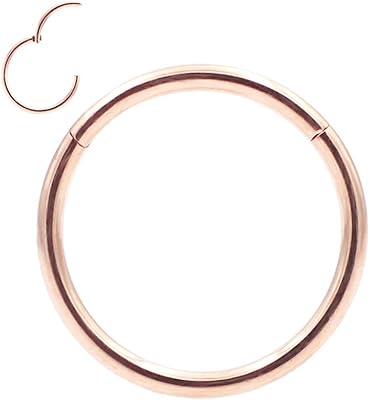 Anneaux de piercing à charnière en titane pour femmes et hommes, 20g 18g 16g 14g, 5mm 6mm 7mm 8mm 9mm 10mm, or argent or rose bleu foncé, titane. La boutique en ligne DIAYTAR COTE D'IVOIRE permet aux clients de parcourir facilement les différentes catégories de produits, de faire des achats en ligne en toute sécurité et de bénéficier d'un service client de qualité. Avec plus de 300 000 références, elle est la destination idéale pour trouver tout ce dont vous avez besoin en Côte d'Ivoire. Elle facilite l'accès aux produits de première nécessité et à des articles de luxe.