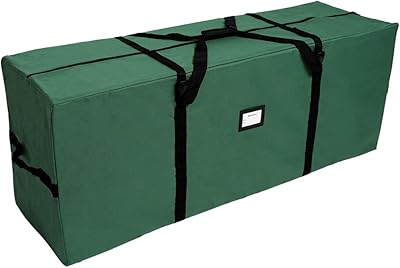 Notre sac de rangement pour arbre de noël extra large et robuste avec poignées renforcées et fermetures éclair pour arbre artificiel de 7 pieds, 50 x 15 x 20 pouces, sac de rangement pour arbre de noël en tissu oxford 600d, vert. DIAYTAR COTE D'IVOIRE est une boutique en ligne généraliste qui propose plus de 300 000 références de produits diversifiés, répondant ainsi aux besoins de ses clients ivoiriens. Avec une telle offre, elle est devenue la boutique leader en Cote d'Ivoire. Elle garantit une livraison rapide et fiable.