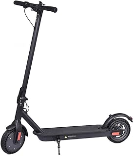 Scooter électrique pliant avec pneus solides de 8,5 pouces, scooter de mobilité