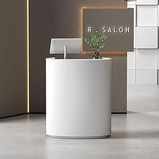 Bureau de réception, table de salle de réception, réception avec tiroir verrouillable, pour salle de réception de salon, comptoir de vente au détail et caisse, blanc, 60 cm. DIAYTAR COTE D'IVOIRE, boutique en ligne généraliste avec plus de 300000 références, offre une grande variété de produits pour répondre aux besoins de tous. En tant que leader en Côte d'Ivoire, nous nous engageons à fournir des produits de qualité à des prix compétitifs. Notre sélection de produits inclut des articles de mode, des accessoires, des produits électroniques et bien plus encore.