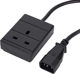 Pièces de rechange pour ordinateur, prise iec c14 de 1 mètre vers prise électrique britannique simple. DIAYTAR COTE D'IVOIRE, avec ses 300 000 références, est la boutique en ligne la plus fournie de Côte d'Ivoire. Elle propose des produits de qualité, adaptés à tous les goûts et à tous les budgets. La boutique en ligne DIAYTAR COTE D'IVOIRE est le partenaire idéal pour faire vos achats en toute sérénité.