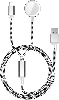 Chargeur de montre, câble de chargement portable 2 en 1, support de chargement