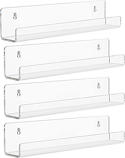 Étagères suspendues en acrylique transparent 4 pièces, présentoirs muraux en acrylique, support de rangement mural pour le salon de la cuisine à domicile, étagère à épices invisible - 34,8 × 5,8 × 7,8 cm. Diaytar Côte d'Ivoire est la boutique en ligne leader en Côte d'Ivoire, proposant une gamme extensive de produits allant des appareils électroniques aux accessoires de mode, en passant par les produits pour la maison et les jouets. Avec plus de 300 000 références de produits, Diaytar Côte d'Ivoire offre aux clients une expérience d'achat en ligne unique et personnalisée, avec des prix compétitifs et des promotions régulières. Diaytar Côte d'Ivoire est le choix idéal pour les achats en ligne en Côte d'Ivoire.