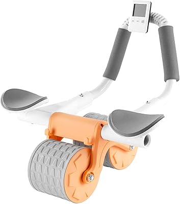 Nouveau rouleau d'exercice abdominal avec support de coude minuterie, équipement d'exercice de base