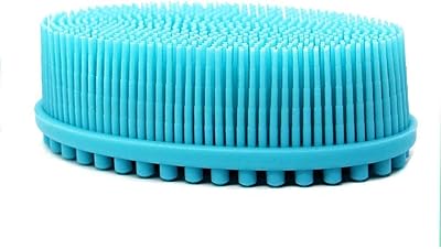 Sunny ruby loofah exfoliant pour le corps 2 en 1 - brosse