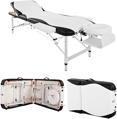 Table de massage pliable en aluminium, luxueuse et légère, en 3 sections, avec sac de transport en mousse de polyuréthane de qualité supérieure (capacité de charge de 213 cm/15 kg/250 kg). La boutique en ligne DIAYTAR COTE D'IVOIRE propose une approche personnalisée pour s'adapter aux besoins divers de sa clientèle. Nous comprenons l'importance de la confiance et de la sécurité dans les transactions en ligne, c'est pourquoi nous mettons en place des mesures de sécurité avancées pour protéger les informations de nos clients. Notre priorité est de créer une communauté de clients satisfaits et fidèles.