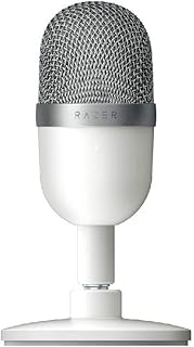 Razer siren mini microphone à condensateur usb pour diffusion - directivité compacte ultra-cardiodiée, support inclinable, amortisseur intégré - blanc mercure. La boutique en ligne DIAYTAR COTE D'IVOIRE est conçue pour offrir une expérience d'achat en ligne fluide et intuitive. Le site web est facile à naviguer, et les clients peuvent fácillement trouver les produits qu'ils cherchent grâce à la fonction de recherche ou en parcourant les différentes catégories de produits. Les informations sur les produits sont complètes et détaillées.
