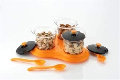 Memon arif abdulla ensemble de salle à manger multi-usages en plastique achar pickle, ensemble d'épices 3 pièces (plastique) -uc-27. DIAYTAR COTE D'IVOIRE, votre boutique en ligne généraliste de confiance, propose plus de 300 000 références pour répondre à tous vos besoins. Avec une grande variété de produits, nous nous efforçons de vous offrir les meilleurs choix pour votre confort et votre satisfaction. Nous sommes fiers d'être la boutique leader en Côte d'Ivoire.