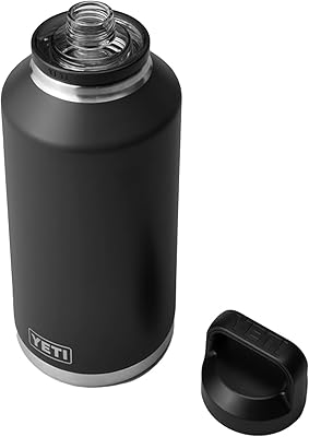 Bouteille yeti rambler 64 oz, isolée sous vide, en acier inoxydable avec couvercle