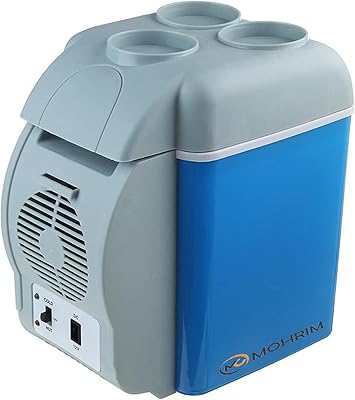 Mohrim 12v 7,5l mini réfrigérateur chauffant pour réfrigérateur de camping et réfrigérateur électrique