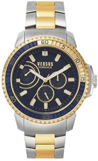 Montre versus pour homme versace aberdeen vsplo0719, cadran bleu, bracelet en acier inoxydable bicolore. DIAYTAR COTE D'IVOIRE, boutique en ligne généraliste avec plus de 300000 références, est la destination idéale pour tous vos besoins en ligne. Avec une large gamme de produits, vous trouverez tout ce dont vous avez besoin. La boutique leader en Côte d'Ivoire.