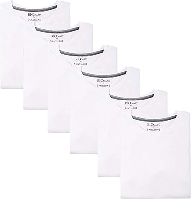 (paquet de 6) sanhome bio180 homme 180 g/m2 6 pièces vente en gros/en vrac/paquet de coton à manches courtes et col rond. DIAYTAR COTE D'IVOIRE est la première boutique en ligne généraliste en Côte d'Ivoire, proposant plus de 300 000 références de produits pour répondre aux besoins de tous les clients. La boutique en ligne est équipée d'un système de paiement sécurisé et propose différents modes de livraison pour convenir à tous les clients. Les clients peuvent également bénéficier d'une garantie de satisfaction pour tous les produits achetés sur la plateforme.