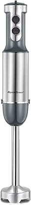 Mélangeur plongeant intelligent 1000 w, mélangeur à immersion 12 vitesses avec moteur