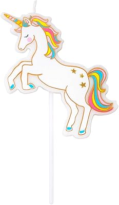 Charmante bougie de décoration de gâteau licorne, 10 cm de haut, de talking tables. Avec plus de 300000 références, DIAYTAR COTE D'IVOIRE est le leader de la vente en ligne en Côte d'Ivoire. La boutique propose des produits de qualité à des prix compétitifs, ce qui la rend très populaire auprès des consommateurs ivoiriens. Les clients peuvent trouver tout ce dont ils ont besoin sur cette plateforme.
