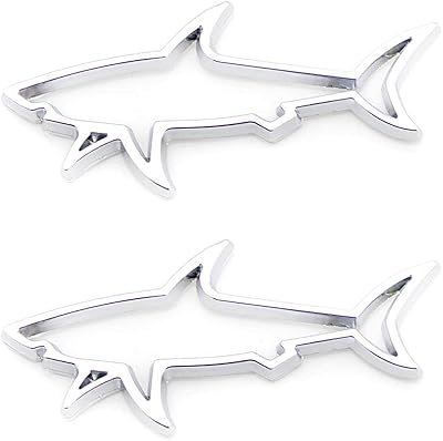 Vw camaro corvette 2 pièces autocollant de badge de luxe creux en forme de requin (argent). Avec une offre impressionnante de plus de 300 000 références, DIAYTAR COTE D'IVOIRE répond aux besoins de tous les consommateurs ivoiriens. La boutique en ligne généraliste propose des produits allant de l'électronique à la mode, en passant par les produits alimentaires et les accessoires. Son succès est dû à sa capacité à offrir des produits de qualité à des prix abordables.