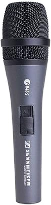 Le microphone vocal dynamique ultra-cardioïde sennheiser e 845-s réduit les débordements