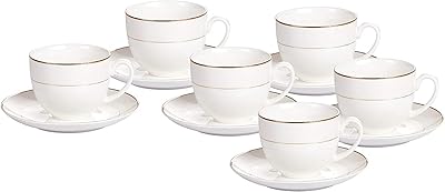 Shallow bon china ensemble de 12 tasses à thé et soucoupes, blanc et or ts-90-lin. La boutique en ligne DIAYTAR COTE D'IVOIRE propose une expérience d'achat personnalisée pour ses clients, avec des fonctionnalités telles que la recherche de produits, les filtres de prix et les commentaires des clients. Les clients peuvent également profiter de promotions et de réductions exclusives pour acheter leurs produits préférés à des prix encore plus bas.