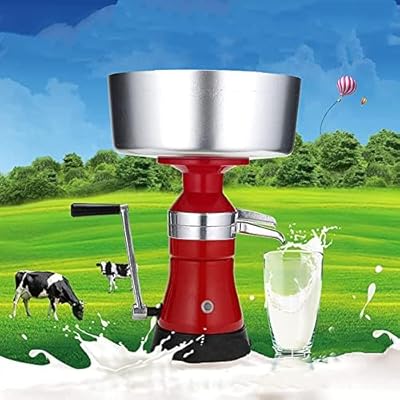 Séparateur centrifuge électrique de crème de lait, 80l/h, machine de dégraissage en alliage