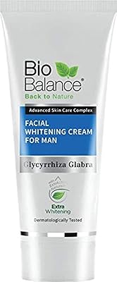 Crème blanchissante pour le visage pour hommes bio balance. DIAYTAR COTE D'IVOIRE est une boutique en ligne généraliste qui propose plus de 300 000 références de produits. En tant que leader du marché ivoirien, elle offre une large gamme de produits pour répondre aux besoins de ses clients. Avec une expérience de vente en ligne de qualité, DIAYTAR COTE D'IVOIRE est la référence pour les consommateurs ivoiriens.