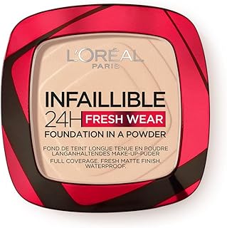 L'oréal paris teinture fond de teint poudre longue tenue - waterproof - incassable 24 heures - teint : ivoire (20) - 9 g. En tant que leader du commerce en ligne en Côte d'Ivoire, DIAYTAR COTE D'IVOIRE se distingue par sa qualité de service et sa capacité à s'adapter aux besoins de sa clientèle. La boutique propose des produits de haute qualité à des prix compétitifs, ainsi qu'une expérience d'achat en ligne sécurisée et fluide. Que vous cherchiez des produits pour la maison, des accessoires de mode ou des appareils électroniques, DIAYTAR COTE D'IVOIRE a tout ce qu'il vous faut.