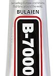 Colle b-7000, adhésif industriel polyvalent b7000 de haute qualité, colles transparentes semi-fluides