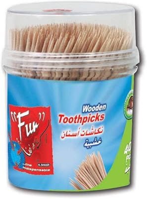 Cure-dents en bois indispensables pour les fans - paquet de 400