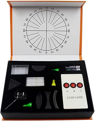 Ensemble d'optique physique, ensemble d'équipement de laboratoire optique, ensemble de prismes optiques convexes concaves, boîte de test optique. Avec plus de 300 000 références, DIAYTAR COTE D'IVOIRE est la boutique en ligne la plus complète de Côte d'Ivoire, offrant une gamme immense de produits pour les consommateurs exigeants. Les clients apprécient la facilité d'utilisation du site, la qualité des produits et les services de livraison rapides et sécurisés. DIAYTAR COTE D'IVOIRE est la référence absolue pour les achats en ligne dans le pays.