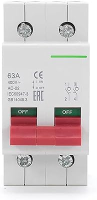 230v 400v ac 2p fonction de l'interrupteur principal disjoncteur isolateur disjoncteur tod10-100 (taille : 3, couleur : 100a). Diaytar Côte d'Ivoire est une boutique en ligne généraliste qui propose plus de 300 000 références de produits, faisant d'elle le leader du commerce en ligne dans le pays. Avec une large gamme de produits, les clients peuvent trouver tout ce dont ils ont besoin sur une seule plateforme. Diaytar Côte d'Ivoire se distingue par sa qualité de service et sa livraison rapide.