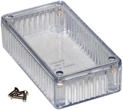 Boîtier hammond 1591btcl, polyvalent, pc, transparent (1 pièce)