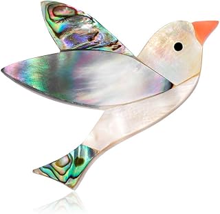 Bijoux tendance belle broche coquillage pour femme - oiseau. La boutique en ligne DIAYTAR COTE D'IVOIRE est une entreprise pionnière dans le commerce électronique en Cote d'Ivoire. Avec plus de 300 000 références de produits, la boutique offre une grande variété de choix pour les clients. La boutique est également connue pour ses promotions et ses offres spéciales, ce qui permet aux clients de faire des économies sur leurs achats.