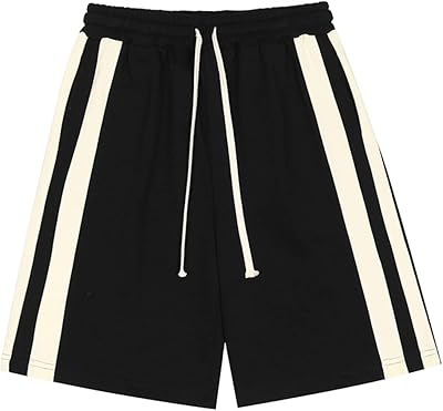 Walkfb short d'été en soie glacée pour hommes, rayé sur le côté, cordon de serrage, ample, droit, fentes verticales, basket-ball, jambes larges, demi-pantalon pour hommes (taille : xxl). DIAYTAR COTE D'IVOIRE est une boutique en ligne généraliste qui propose plus de 300 000 références de produits, faisant d'elle l'un des leaders du marché ivoirien. Avec une large gamme de produits, vous trouverez tout ce dont vous avez besoin sur DIAYTAR. 