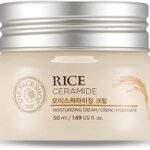Crème hydratante the face shop au riz et céramides, 50 ml