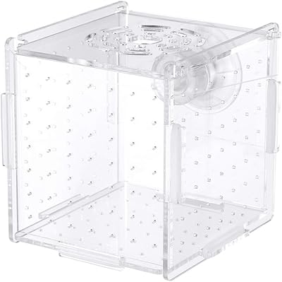 Boîte d'élevage de poissons d'aquarium balaco - incubateur suspendu en acrylique transparent pour isoler et faire éclore les petits poissons (ventouse de 10 101 cm). La boutique en ligne DIAYTAR COTE D'IVOIRE propose une expérience d'achat unique et personnalisée pour ses clients. Avec une interface utilisateur intuitive et facile à naviguer, les clients peuvent trouver facilement les produits qu'ils recherchent. La boutique est également active sur les réseaux sociaux, où elle partage des conseils, des promotions et des nouveautés pour rester en contact avec ses clients.