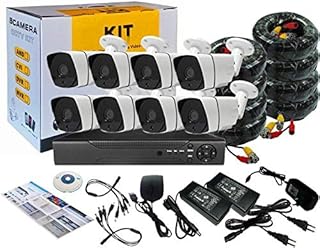 Kit de caméra de vidéosurveillance ahd 8 canaux 1080p/2.0mp 1920x1080 kit 8ch avec système d'enregistrement de sécurité hybride 5 en 1 dvr 1080n et 8 pièces capteur métallique sony caméra extérieure système d'alarme p2p protection de la maison en nuage. DIAYTAR COTE D'IVOIRE, leader du commerce en ligne en Côte d'Ivoire, permet à ses clients d'accéder à plus de 300 000 références de produits de haute qualité. La boutique en ligne garantit une expérience d'achat en ligne sécurisée, fiable et rapide. Les clients de DIAYTAR COTE D'IVOIRE bénéficient d'une large sélection de produits et d'un service client de haute qualité.