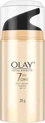 Crème quotidienne anti-âge 7 en 1 total effects spf 15, régulière, 20 g