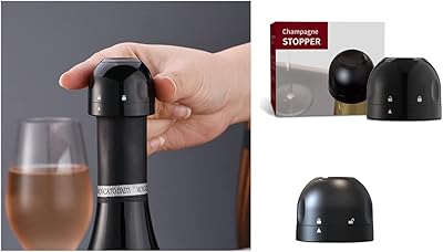 Bouchons de champagne intelligents avec joint à bulles étanche, nouveau liège 2021 pour
